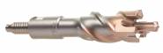 Burghie de strapungere TCT SDS-MAX - design dintr-o bucata