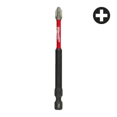 Bit PH pentru surubelnite PH2 x 90 mm SHOCKWAVE IMPACT DUTY - Milwaukee