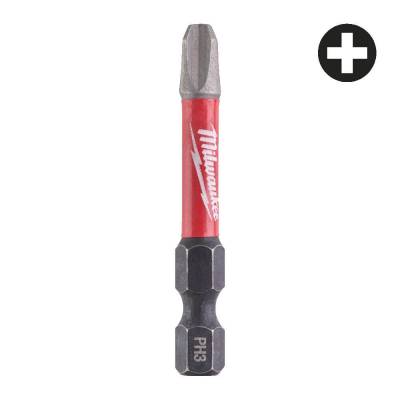 Bit PH pentru surubelnite PH3 x 50 mm SHOCKWAVE IMPACT DUTY - Milwaukee