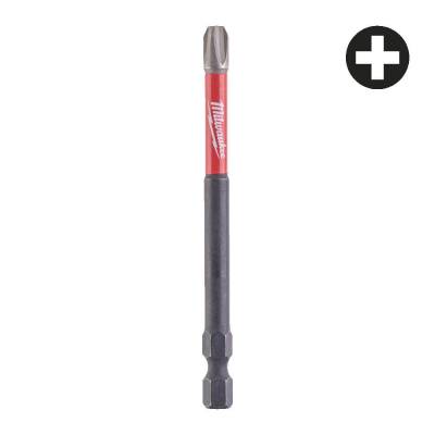 Bit PH pentru surubelnite PH3 x 90 mm SHOCKWAVE IMPACT DUTY - Milwaukee