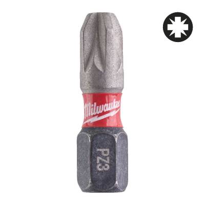 Biti PZ pentru surubelnite PZ3 x 25 mm SHOCKWAVE IMPACT DUTY - 2 buc - Milwaukee