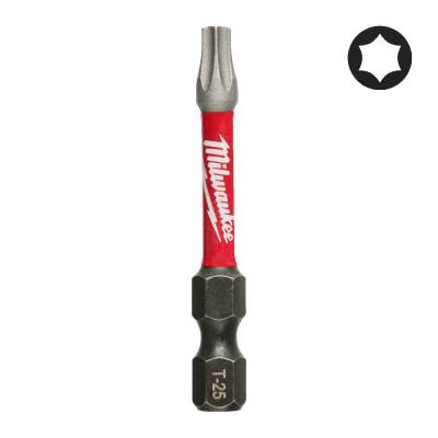 Bit TX pentru surubelnite TX25 x 50 mm SHOCKWAVE IMPACT DUTY - Milwaukee