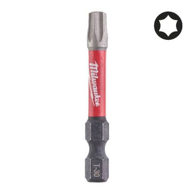 Bit TX pentru surubelnite TX30 x 50 mm SHOCKWAVE IMPACT DUTY - Milwaukee