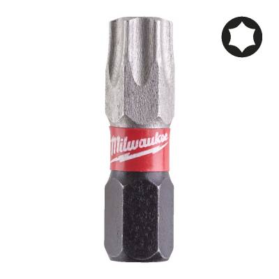 Biti TX pentru surubelnite TX40 x 25 mm SHOCKWAVE IMPACT DUTY - 25 buc - Milwaukee