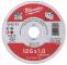 Disc debitare metal 125 x 1 x 22 mm - Seria Contractanti - Milwaukee