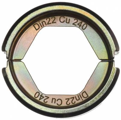 Bacuri de sertizare DIN22 Cu 240 - Milwaukee