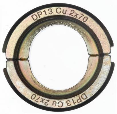 Bacuri sertizare DP13 Cu 2x70 - Milwaukee