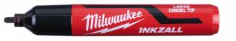 Marker INKZALL, negru, cu varf lat - marimea L - Milwaukee