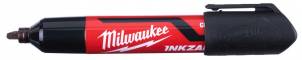Marker INKZALL, negru, cu varf lat - marimea L - Milwaukee