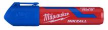 Marker INKZALL, albastru, cu varf lat - marimea XL - Milwaukee