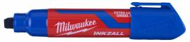 Marker INKZALL, albastru, cu varf lat - marimea XL - Milwaukee