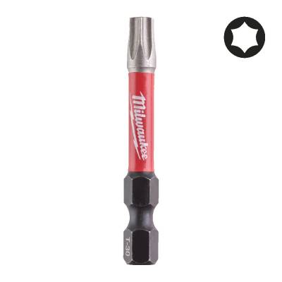 Biti TX pentru surubelnite TX30 x 50 mm SHOCKWAVE IMPACT DUTY - 10 buc - Milwaukee