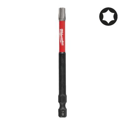 Bit TX pentru surubelnite TX30 x 90 mm SHOCKWAVE IMPACT DUTY - Milwaukee