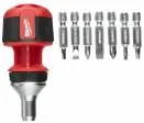 Surubelnita compacta cu clichet 8 in 1 - Milwaukee