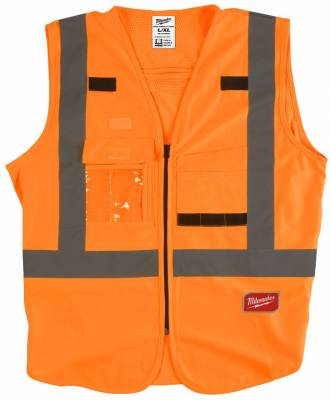 Vesta de inalta vizibilitate, portocalie - 2XL / 3XL - Milwaukee