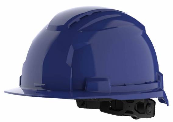 Casca de protectie BOLT 100, ventilata, fara curea de barbie, albastru - Milwaukee