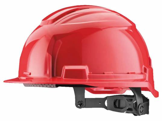 Casca de protectie BOLT 100, ventilata, fara curea de barbie, rosie - Milwaukee