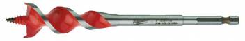 Burghiu pentru lemn Speed Feed 25 x 165 mm - Milwaukee