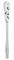 Antrenor lung cu clichet cu cap pivotant 3/8&QUOT; - 305 mm - Milwaukee