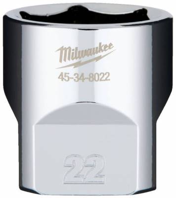 Cheie tubulara 3/8&QUOT; - 22 mm - Milwaukee