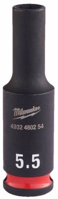 Cheie tubulara 1/4&QUOT; patrat - 5,5 mm - 50 mm - Milwaukee