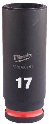 Cheie tubulara 3/8&QUOT; patrat - 17 mm - 65 mm - Milwaukee