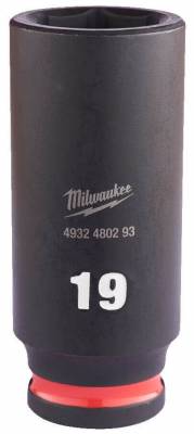 Cheie tubulara 3/8&QUOT; patrat - 19 mm - 65 mm - Milwaukee