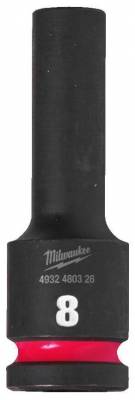 Cheie tubulara 1/2&QUOT; patrat - 8 mm - 78 mm - Milwaukee