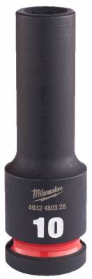 Cheie tubulara 1/2&QUOT; patrat - 10 mm - 78 mm - Milwaukee