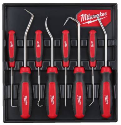 Set instrumente cu carlig si varf ascutit - 8 buc - Milwaukee
