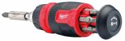 Surubelnita cu clichet multi-bit 8 in 1 - Milwaukee