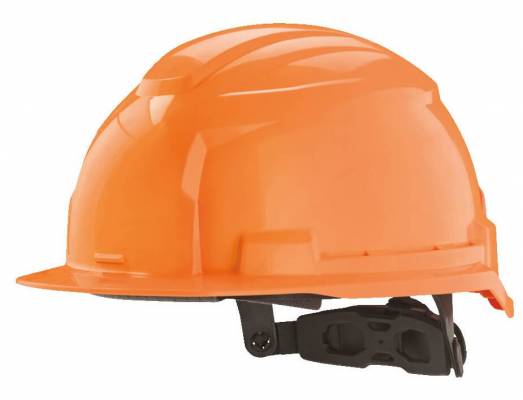 Casca de protectie BOLT 100, neventilata, fara curea de barbie, portocalie - Milwaukee