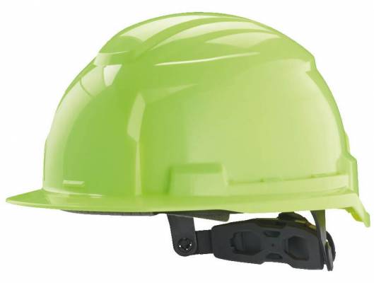 Casca de protectie BOLT 100, neventilata, fara curea, galbena, de inalta vizibilitate - Milwaukee