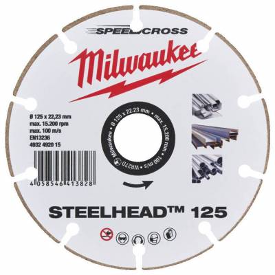 Disc Premium STEELHEAD 125 mm - Milwaukee