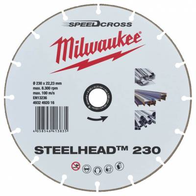 Disc Premium STEELHEAD 230 mm - Milwaukee