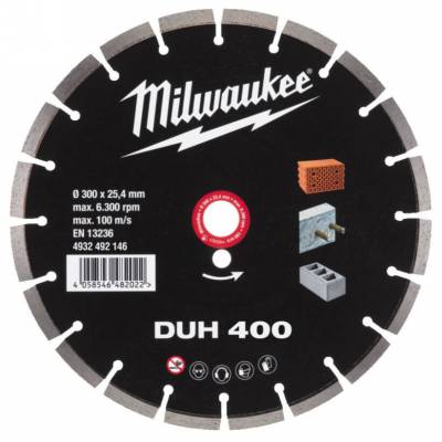 Discuri diamantate DUH 400 mm - Milwaukee