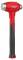 Ciocan cu cap sferic si coada din fibra de sticla 907 g - Milwaukee