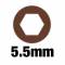 Surubelnita cap hexagonal HOLLOWCORE 5,5 mm - Milwaukee