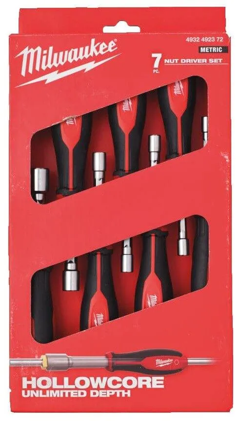 Set de 7 surubelnite cap hexagonal HOLLOWCORE