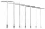 Set 7 chei cu maner in T si cap pivotant - Milwaukee