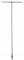Cheie cu maner T si cap pivotant Hex 7 mm - Milwaukee