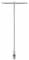 Cheie cu maner T si cap pivotant Hex 16 mm - Milwaukee