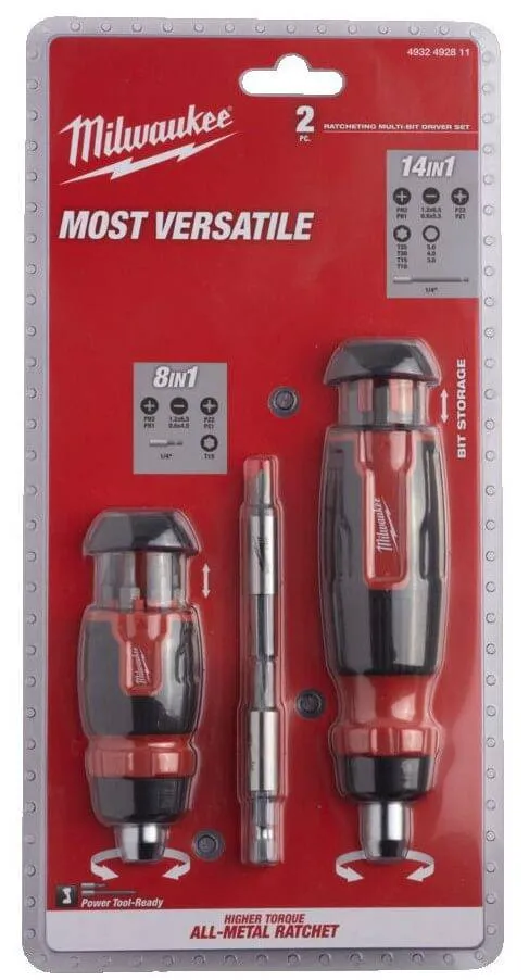 Set surubelnite cu clichet multi-bit