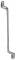 Cheie inelara cu cot 25 x 28 mm - Milwaukee