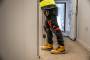 Ghete bej de protectie Flextred cu sireturi - marimea 44 - Milwaukee