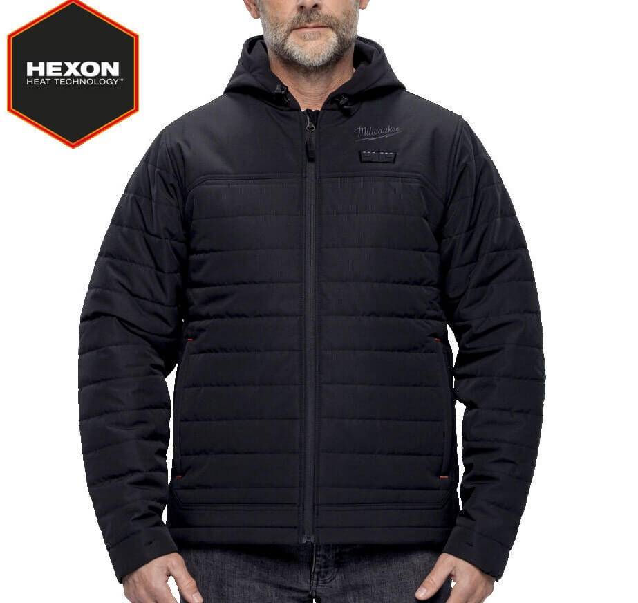 Jacheta puffer incalzita M12 Hexon - M12 HPJBL3