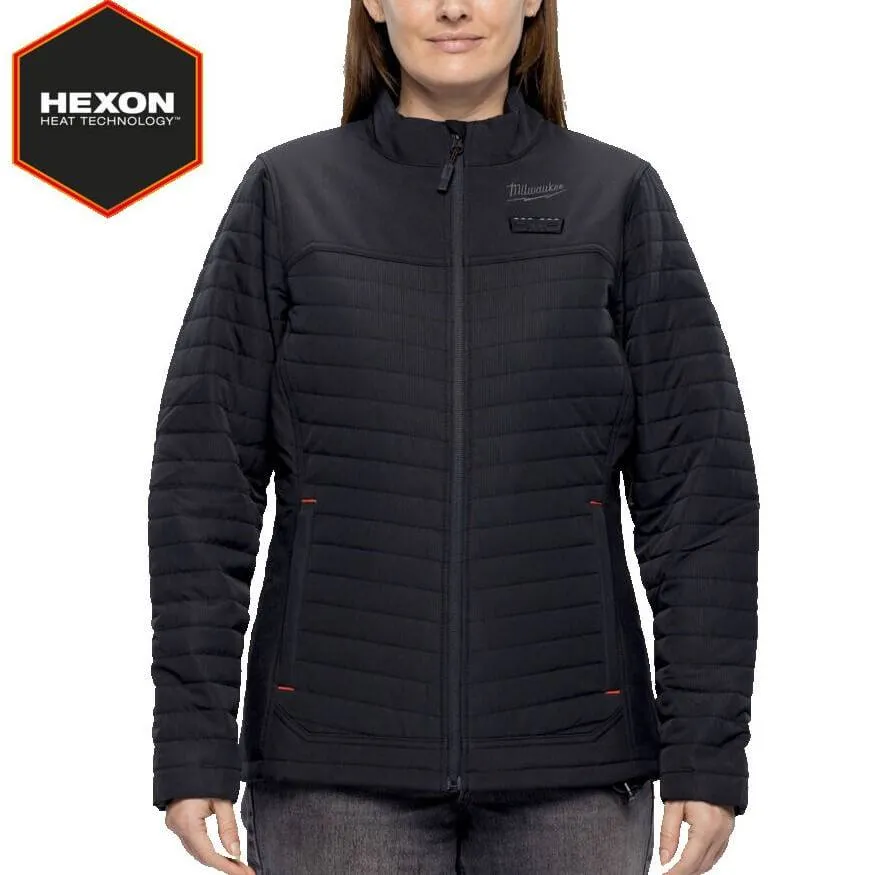 Jacheta puffer incalzita M12 Hexon dama - M12 HPJLBL3