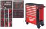 TOOLGUARD Dulap de scule mobil cu 7 sertare, metalic, 78 cm dotat cu scule, rosu - Milwaukee