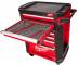 TOOLGUARD Dulap de scule mobil cu 7 sertare, metalic, 78 cm dotat cu scule, rosu - Milwaukee