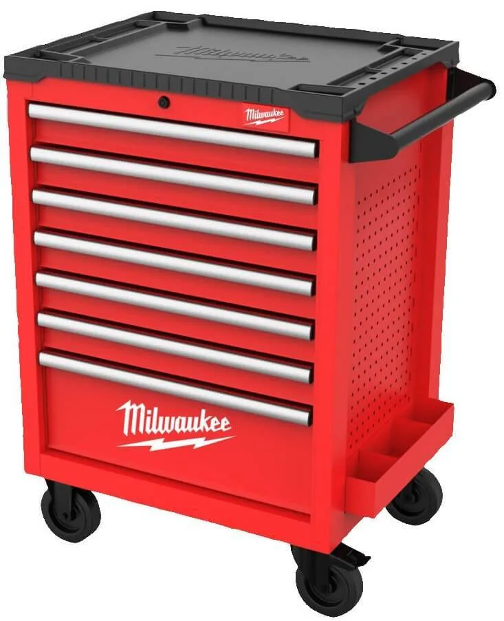 TOOLGUARD Dulap de scule mobil cu 7 sertare, metalic, 69 cm - SRC27/7